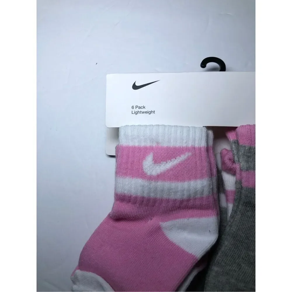 Nike Baby Socks 6 pack Size 12 -24 Month